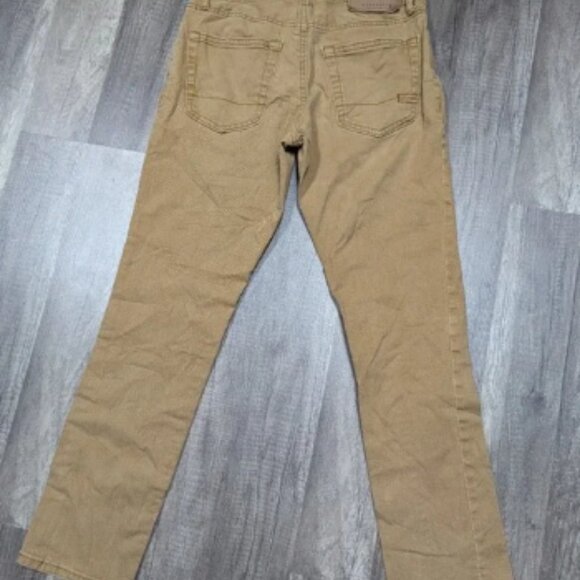 Aeropostale Skinny Khaki Pants Casual Everyday Comfort Stretch Mens 27/28 - Picture 3 of 8